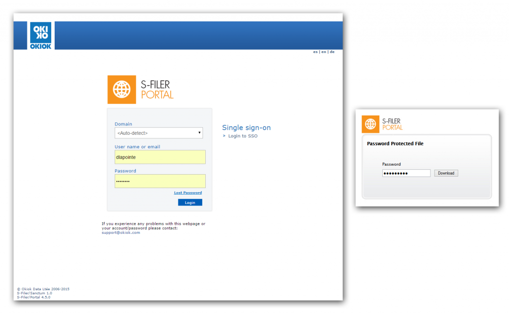 Okiok Sfiler Informacion ProtektNet