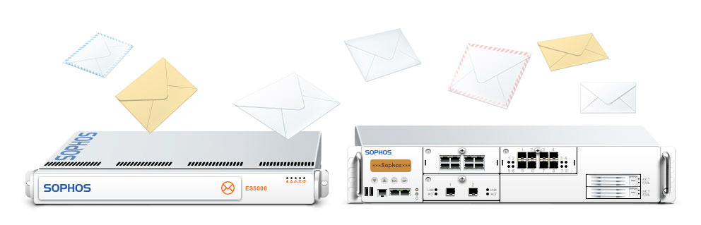Sophos Secure eMail Gateway Architectur ProtektNet