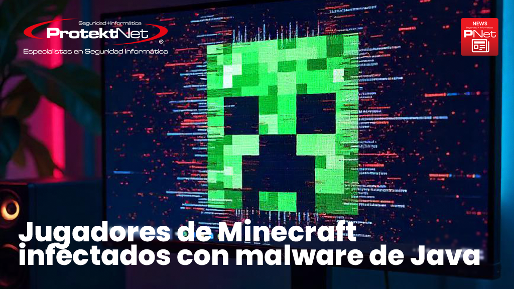 Jugadores de Minecraft infectados con malware de Java