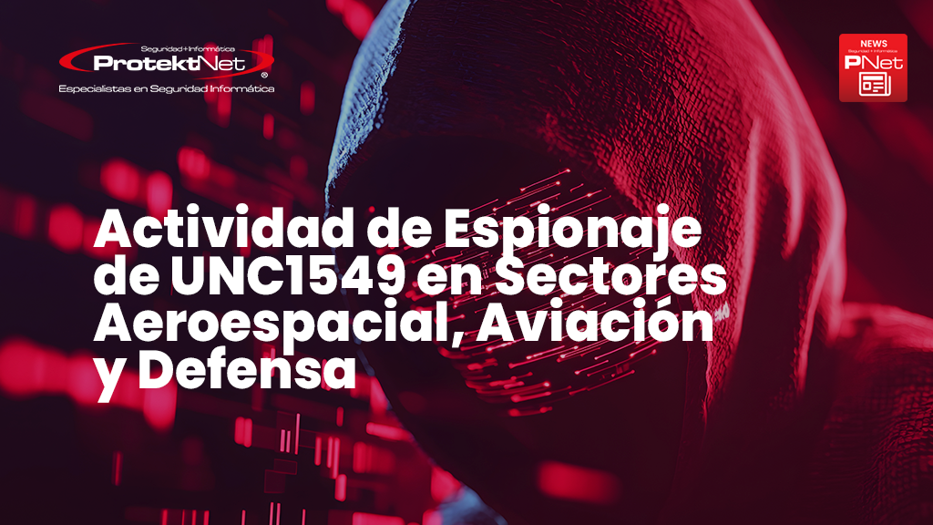 actividad de espionaje de UNC1549